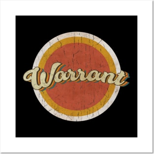 circle vintage Warrant Posters and Art